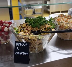 Tarhoňa s krevetami